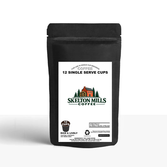 12 Pack Single Serve Coffee Capsules